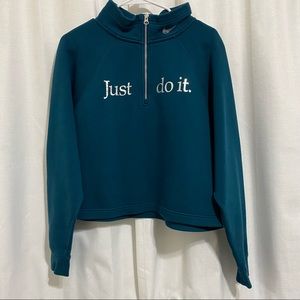 🦋 2/$25 nike quarter zip sweatshirt